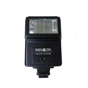 Minolta Auto 200x Hot Shoe Flash Module Untested
